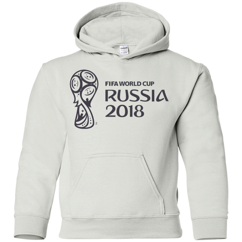 Russia World Cup 2018 Youth Hoodie White / YS Sweatshirts - LiteBoy Store