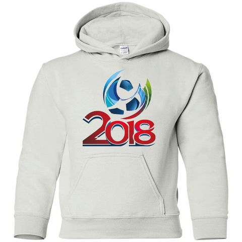 Fifa World Cup Russia 2018 Youth Hoodie White / YS Sweatshirts - LiteBoy Store