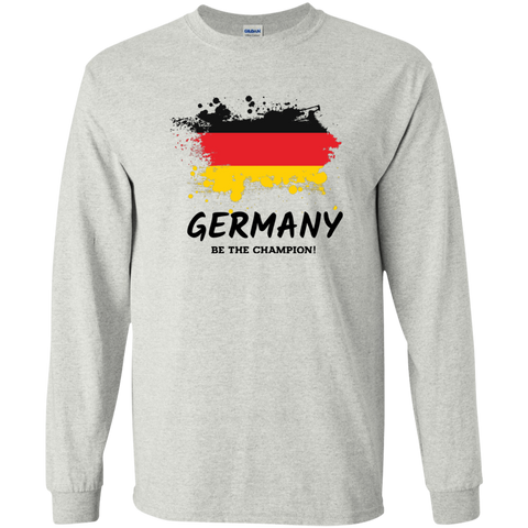 Fifa World Cup 2018 Germany Youth Long T-Shirt Ash / YS T-Shirts - LiteBoy Store