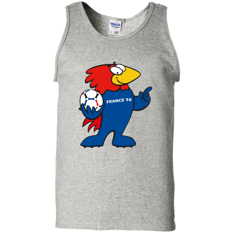 Footix World Cup France 98 Tank Top Ash / S T-Shirts - LiteBoy Store