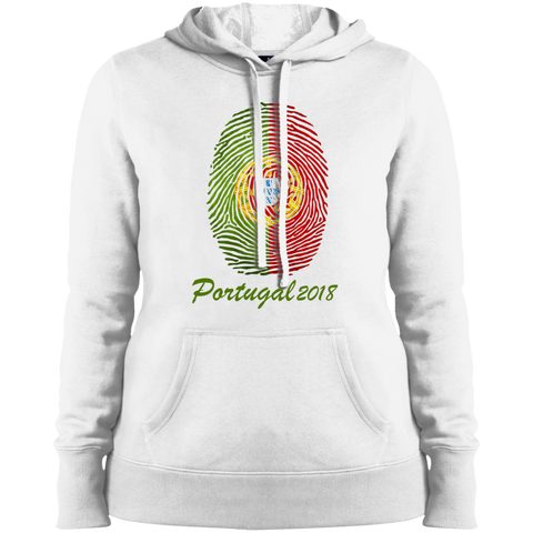 WORLD CUP - PORTUGAL 2018 Ladies' Hooded White / X-Small Sweatshirts - LiteBoy Store