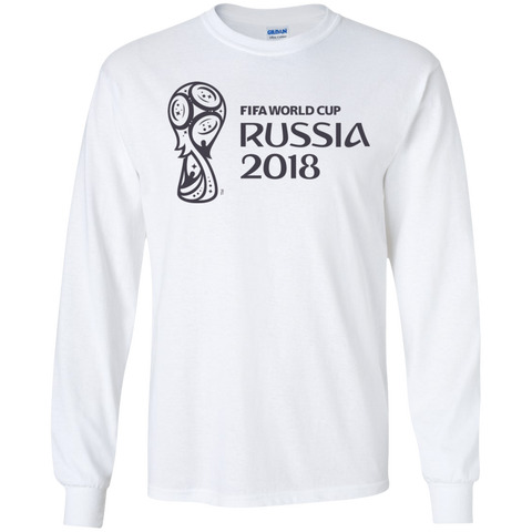 Russia World Cup 2018 Long T-Shirt White / S T-Shirts - LiteBoy Store