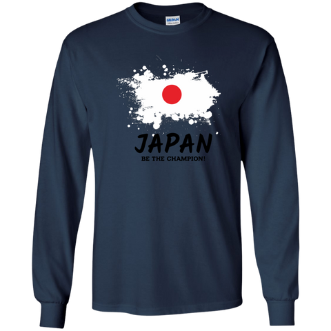 Fifa World Cup 2018 Japan Youth Long T-Shirt Navy / YS T-Shirts - LiteBoy Store