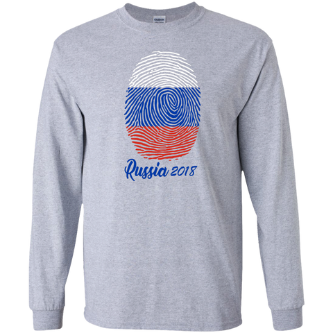 WORLD CUP - RUSSIA 2018 Long T-Shirt Sport Grey / S T-Shirts - LiteBoy Store