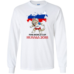 Russia World Cup 2018 Mascot Zabivaka Long T-Shirt T-Shirts - LiteBoy Store