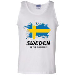 Fifa World Cup 2018 Sweden Tank Top T-Shirts - LiteBoy Store