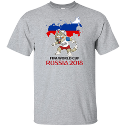 Russia World Cup 2018 Mascot Zabivaka Youth T-Shirt