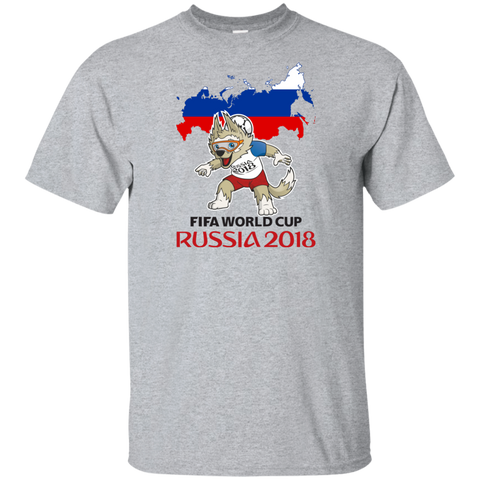 Russia World Cup 2018 Mascot Zabivaka Youth T-Shirt