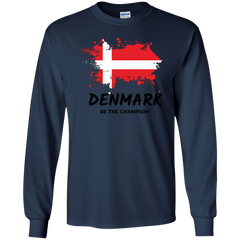 Fifa World Cup 2018 Denmark Long T-Shirt T-Shirts - LiteBoy Store