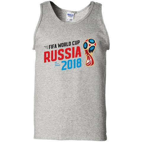 Fifa World Cup 2018 Tank Top Ash / S T-Shirts - LiteBoy Store