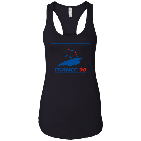 World Cup France 98 Racerback Tank Black / X-Small T-Shirts - LiteBoy Store