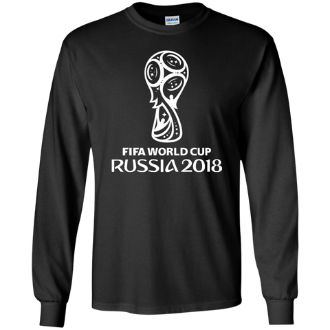 Russia World Cup 2018 Long T-Shirt Black / S T-Shirts - LiteBoy Store