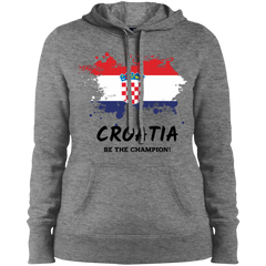 Fifa World Cup 2018 Croatia Ladies' Hooded Sweatshirts - LiteBoy Store