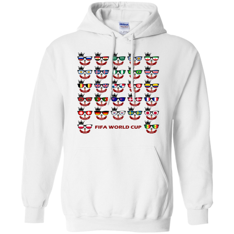 FIFA WORLD CUP 2018 - Country Hoodie White / S Sweatshirts - LiteBoy Store