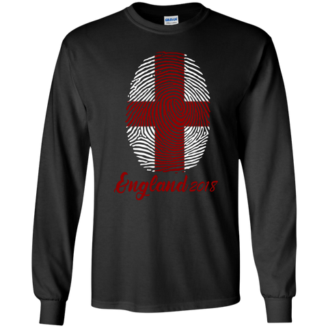 WORLD CUP - ENGLAND 2018 Long T-Shirt Black / S T-Shirts - LiteBoy Store