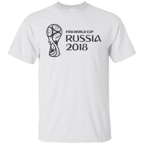 Russia World Cup 2018 Youth T-Shirt White / YXS T-Shirts - LiteBoy Store