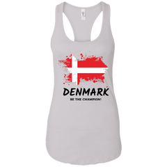 Fifa World Cup 2018 Denmark Racerback Tank T-Shirts - LiteBoy Store