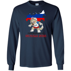 Russia World Cup 2018 Mascot Zabivaka Long T-Shirt T-Shirts - LiteBoy Store