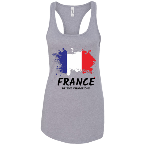 Fifa World Cup 2018 France Racerback Tank Heather Grey / X-Small T-Shirts - LiteBoy Store