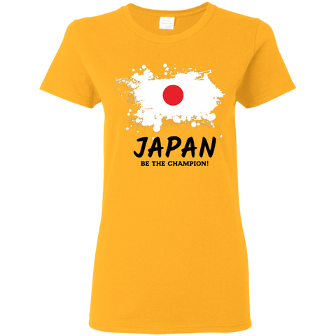 Fifa World Cup 2018 Japan Women's T-Shirt Gold / S T-Shirts - LiteBoy Store