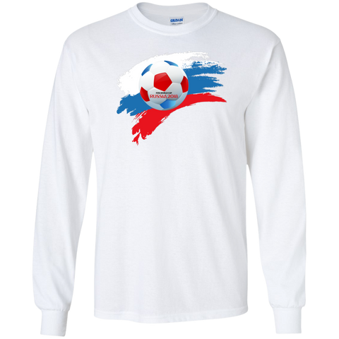 Fifa World Cup Russia 2018 Long T-Shirt White / S T-Shirts - LiteBoy Store