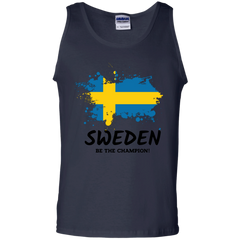 Fifa World Cup 2018 Sweden Tank Top T-Shirts - LiteBoy Store