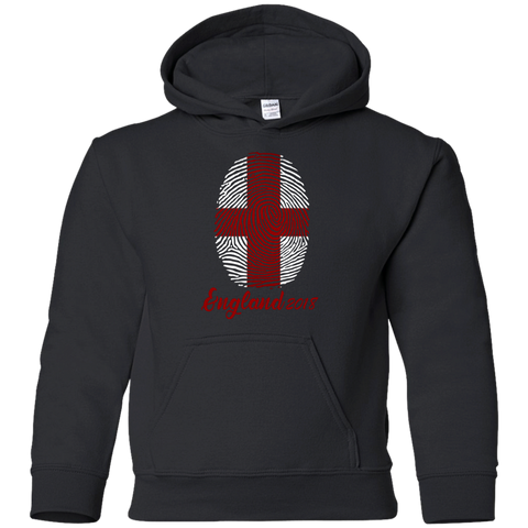 WORLD CUP - ENGLAND  Youth Hoodie Black / YS Sweatshirts - LiteBoy Store