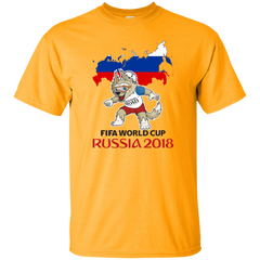 Russia World Cup 2018 Mascot Zabivaka Men T-Shirt T-Shirts - LiteBoy Store