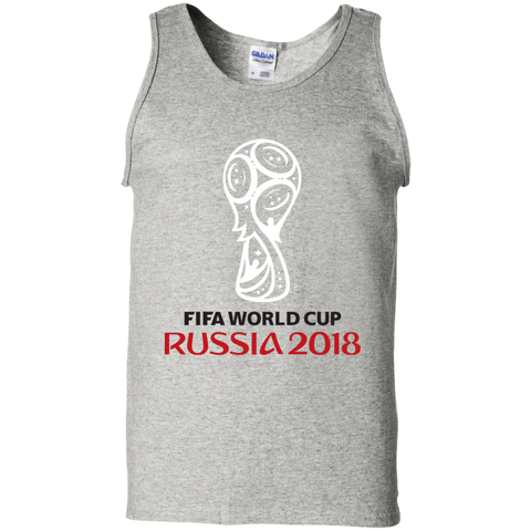 Russia World Cup 2018 Tank Top Ash / S T-Shirts - LiteBoy Store