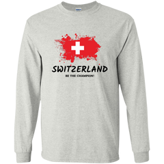 Fifa World Cup 2018 Switzerland Youth Long T-Shirt T-Shirts - LiteBoy Store