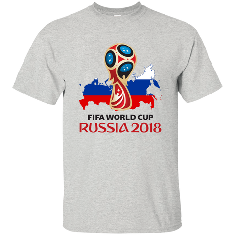 Russia World Cup 2018 Men T-Shirt Ash / S T-Shirts - LiteBoy Store