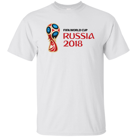 Russia World Cup 2018 Youth T-Shirt White / YXS T-Shirts - LiteBoy Store