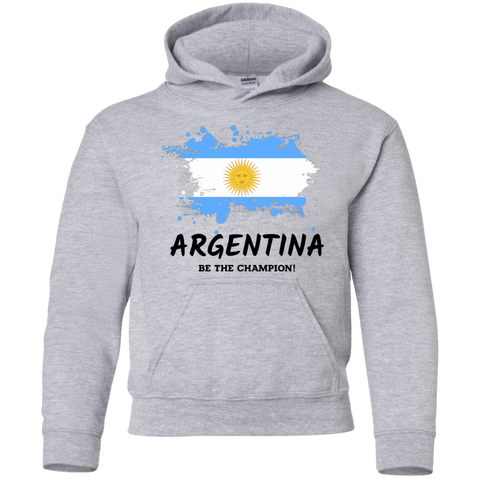 Fifa World Cup 2018 Argentina Youth Hoodie Sport Grey / YS Sweatshirts - LiteBoy Store