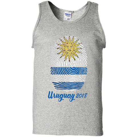 WORLD CUP - URUGUAY 2018 Tank Top Ash / S T-Shirts - LiteBoy Store