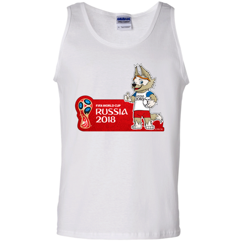 2018 FIFA World Cup Russia Tank Top White / S T-Shirts - LiteBoy Store