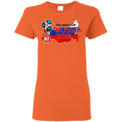 Russia World Cup 2018 Women's T-Shirt T-Shirts - LiteBoy Store