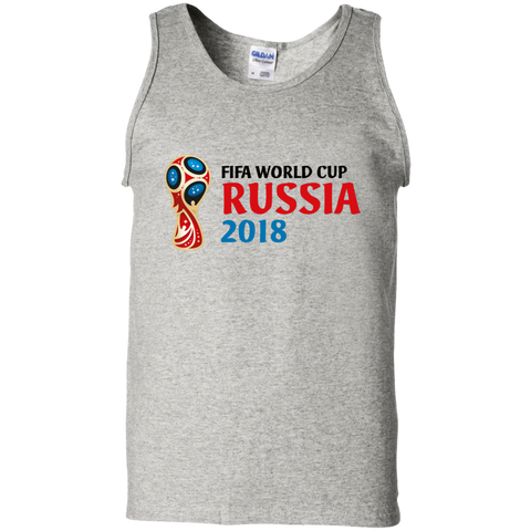 Fifa World Cup Russia 2018 Tank Top Ash / S T-Shirts - LiteBoy Store