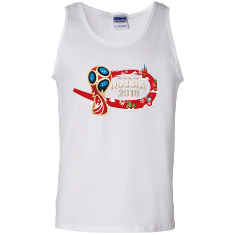 2018 FIFA World Cup Russia Tank Top White / S T-Shirts - LiteBoy Store