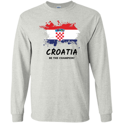 Fifa World Cup 2018 Croatia Youth Long T-Shirt T-Shirts - LiteBoy Store