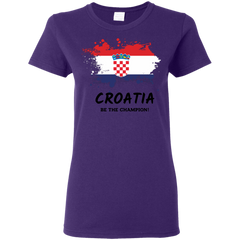 Fifa World Cup 2018 Croatia Women's T-Shirt T-Shirts - LiteBoy Store