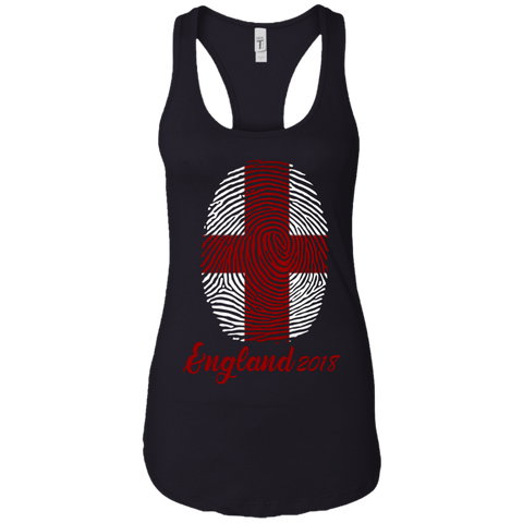 WORLD CUP - ENGLAND 2018 Racerback Tank Black / X-Small T-Shirts - LiteBoy Store