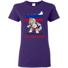 Russia World Cup 2018 Mascot Zabivaka Women's T-Shirt T-Shirts - LiteBoy Store