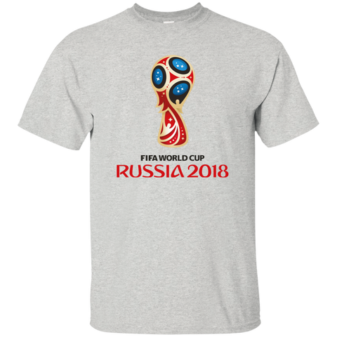 Fifa World Cup Russia 2018 Youth T-Shirt Ash / YXS T-Shirts - LiteBoy Store