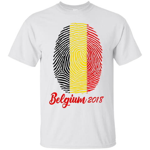 WORLD CUP - BELGIUM 2018 Men T-Shirt White / S T-Shirts - LiteBoy Store