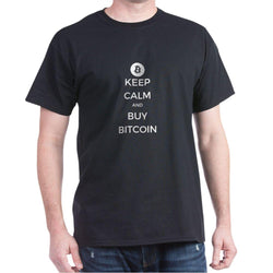 Keep Calm and Buy Bitcoin Dark T-Shirt